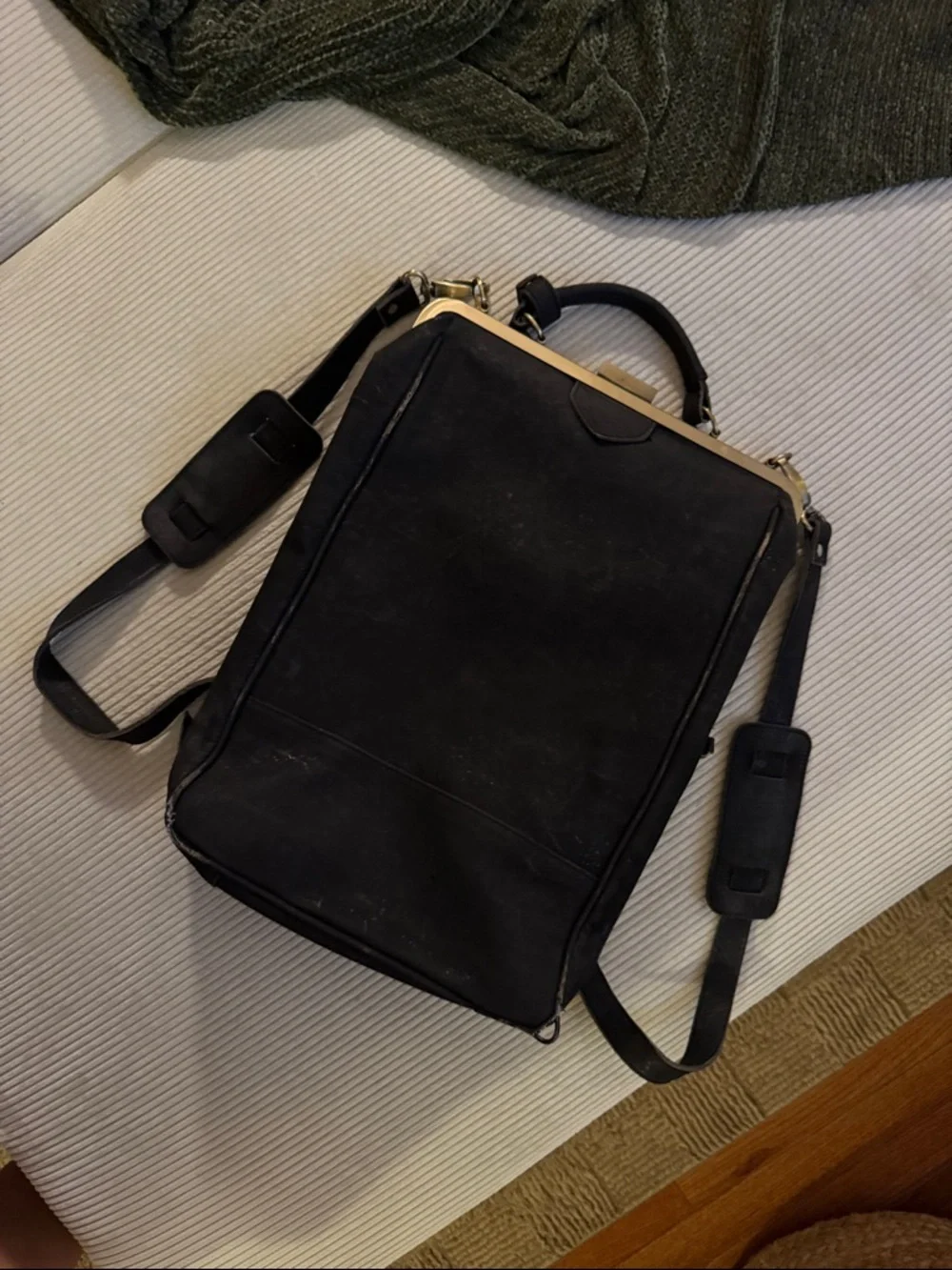 LaFlore Cork Backpack - worn but fully functional